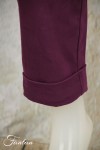 Elemente Clemente Pantalon velours côtelé Geisha long Violet