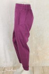 Elemente Clemente Pantalon velours côtelé Geisha long Violet