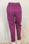 Elemente Clemente Pantalon velours côtelé Geisha long Violet
