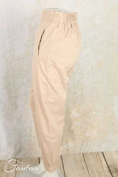 Elemente Clemente Pantalon velours côtelé Geisha long greige