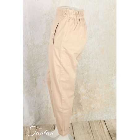 Elemente Clemente Pantalon velours côtelé Geisha long greige