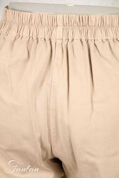 Elemente Clemente Pantalon velours côtelé Geisha long greige