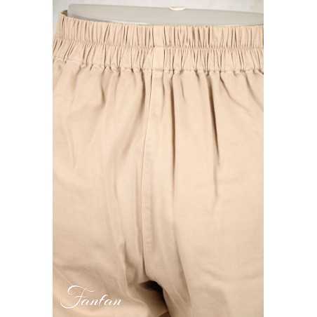 Elemente Clemente Pantalon velours côtelé Geisha long greige