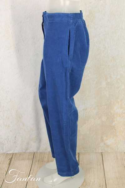 Mes Soeurs & Moi Pantalon velours côtelé Brady blue