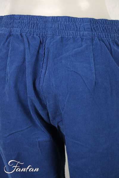 Mes Soeurs & Moi Pantalon velours côtelé Brady blue