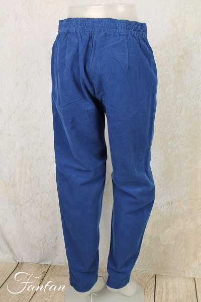 Mes Soeurs & Moi Pantalon velours côtelé Brady blue