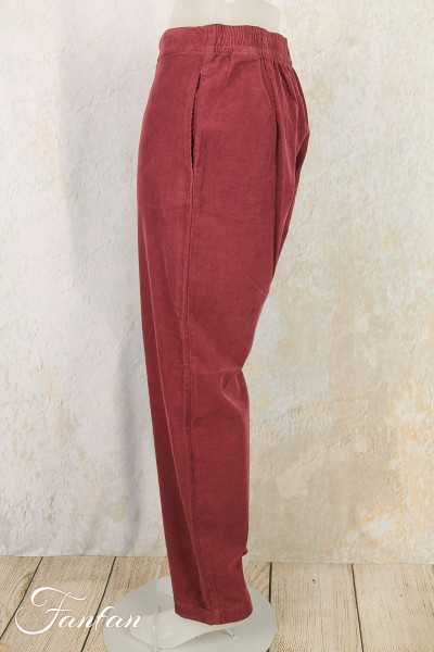 Mes Soeurs & Moi Pantalon velours côtelé Brady Dahlia
