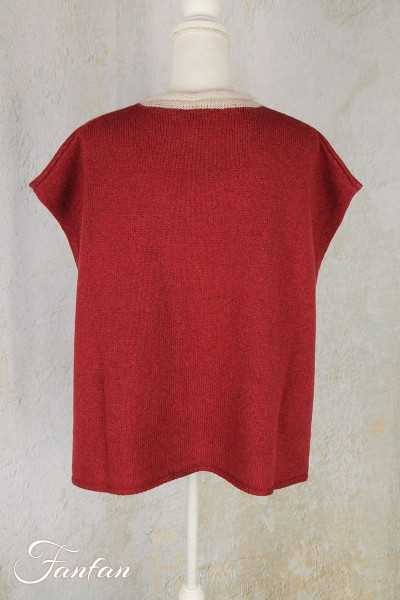 Mes Soeurs & Moi Pull Cape torsade Rockstar Dahlia