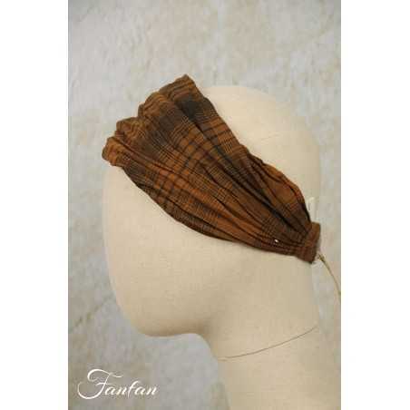 Les Ours Bandeau Kuku Cannelle coton
