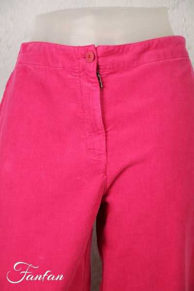 Mes Soeurs & Moi Pantalon velours côtelé Brady Fuchia Elektron