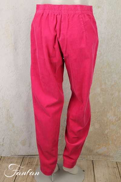 Mes Soeurs & Moi Pantalon velours côtelé Brady Fuchia Elektron