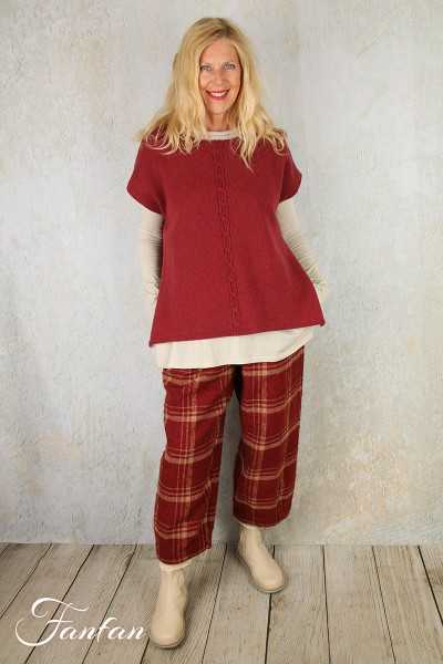 Mes Soeurs & Moi Pull Cape torsade Rockstar Dahlia