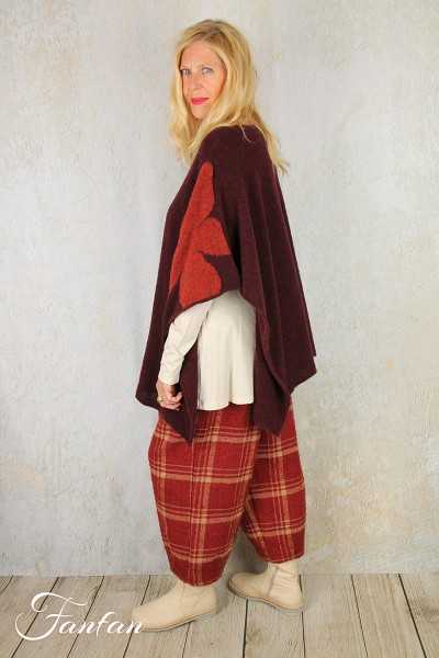 Mes Soeurs & Moi Poncho Jacquard Dahlia