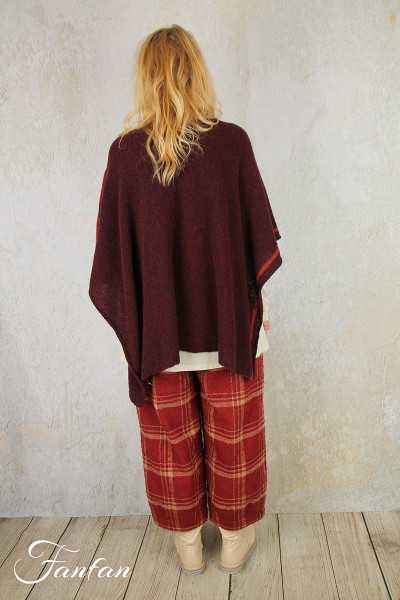 Mes Soeurs & Moi Poncho Jacquard Dahlia