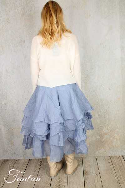 Grizas Cardigan court fantaisie 66168-R1-864 blanc cassé