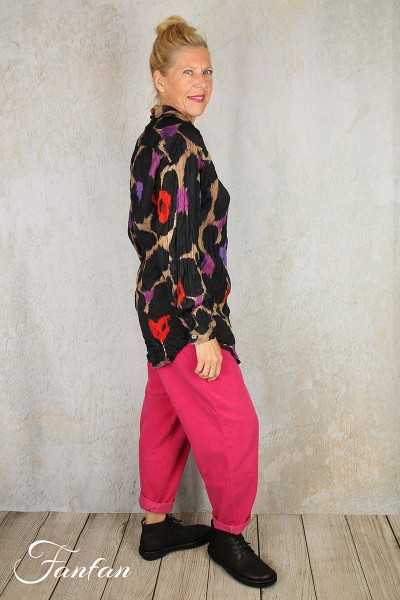 Mes Soeurs & Moi Pantalon velours côtelé Brady Fuchia Elektron