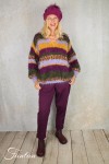 Elemente Clemente Pantalon Geisha long Violet
