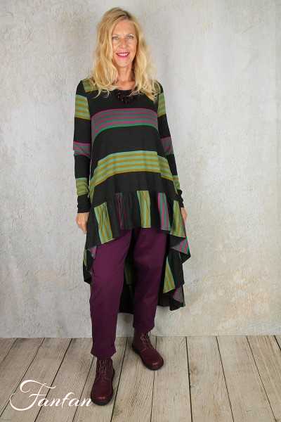 Elemente Clemente Pantalon Geisha long Violet