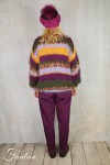 Elemente Clemente Pantalon Geisha long Violet