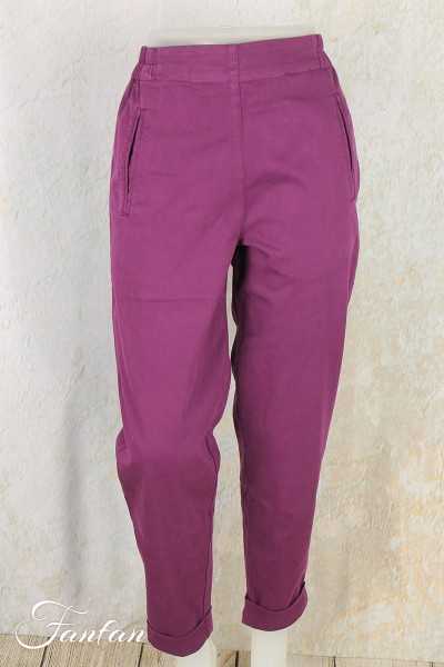 Elemente Clemente Pantalon Geisha long Violet