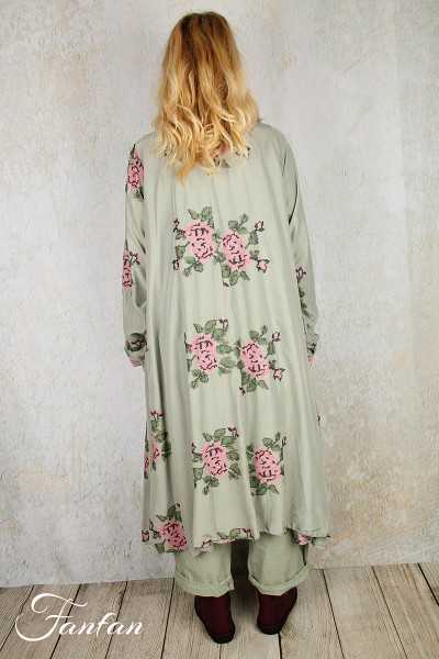Privatsachen Robe Wirtschaden Petit Point Salbei en soie
