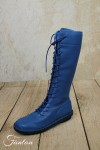 Trippen Bottes à lacets Unison bleu Kobalt