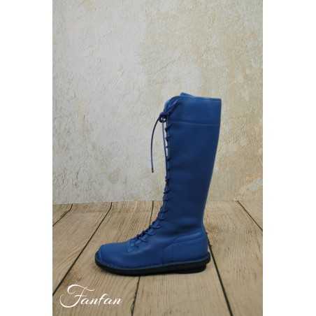 Trippen Bottes à lacets Unison bleu Kobalt