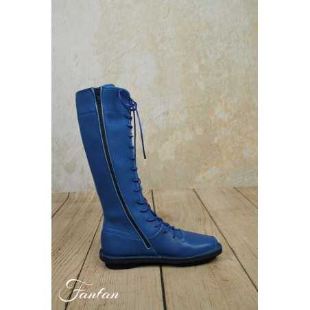 Trippen Bottes à lacets Unison bleu Kobalt