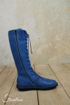 Trippen Bottes à lacets Unison bleu Kobalt