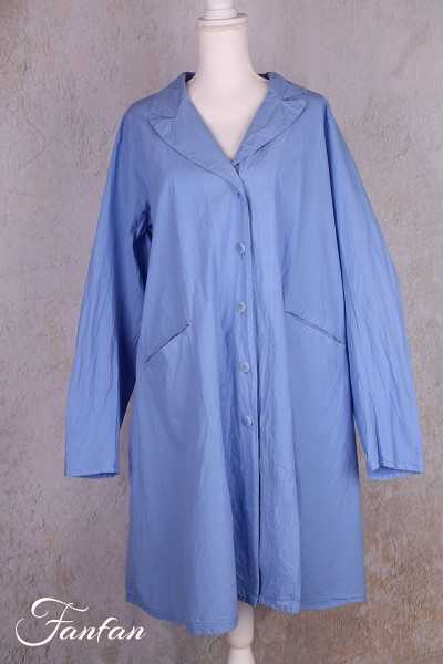 Privatsachen Manteau Frarchiv Steinblau