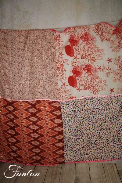 Hypnochic Grand Foulard patchwork fantaisie 9