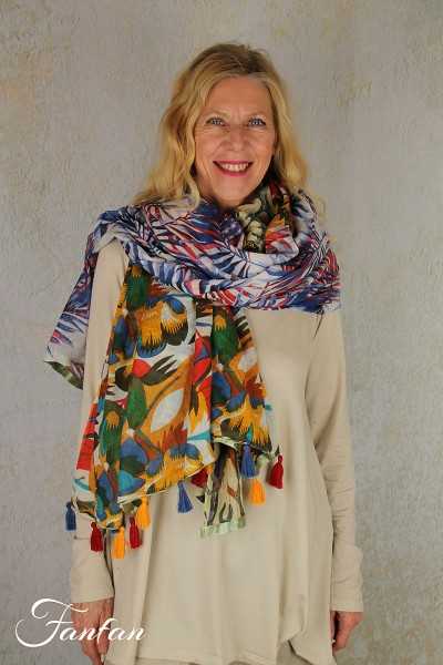 Hypnochic Grand Foulard patchwork fantaisie 10