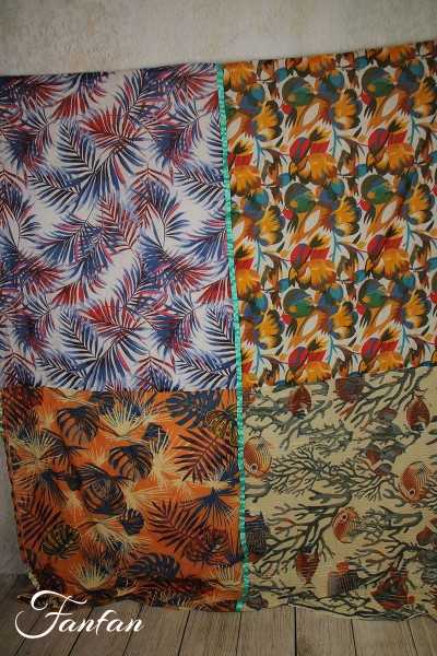 Hypnochic Grand Foulard patchwork fantaisie 10