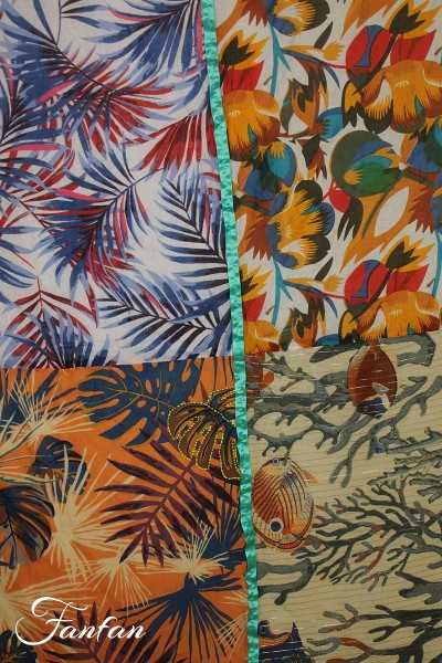 Hypnochic Grand Foulard patchwork fantaisie 10