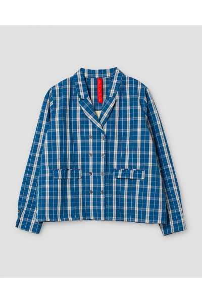 Ewa I Walla Veste Betty 66752 à carreaux