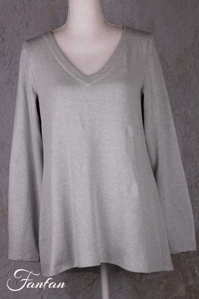 MES SŒURS & MOI Pull manches longues Rainette perle