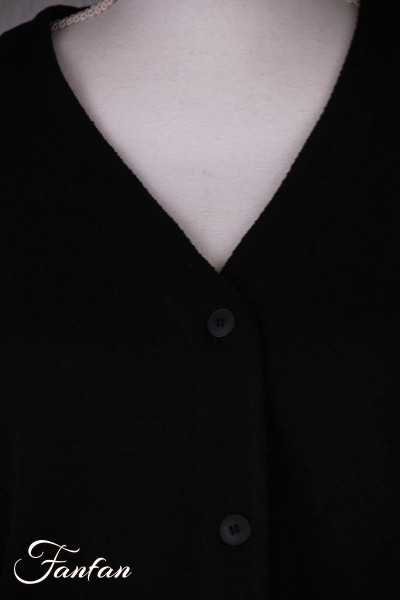 MES SŒURS & MOI Cardigan court Roussette black