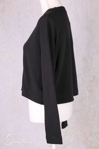 MES SŒURS & MOI Cardigan court Roussette black