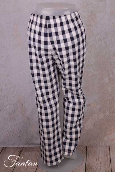 MES SŒURS & MOI Pantalon Mésange vichy azur