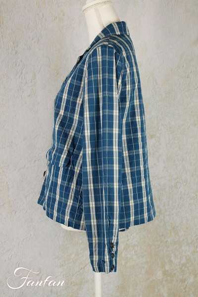 Ewa I Walla Veste Betty 66752 à carreaux