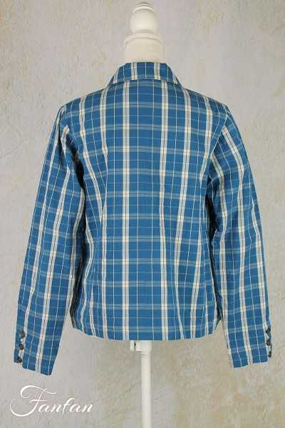 Ewa I Walla Veste Betty 66752 à carreaux