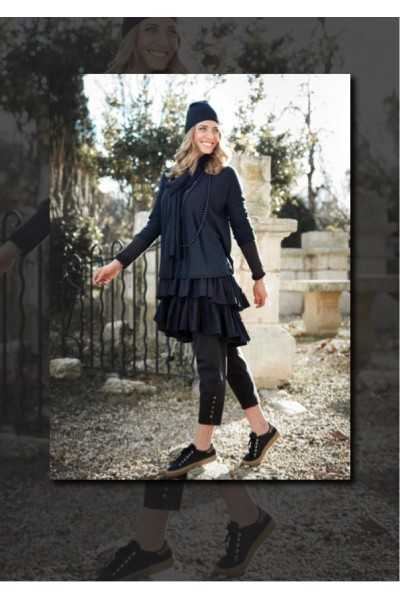 Rhum Raisin Legging Florentin n°9 marine