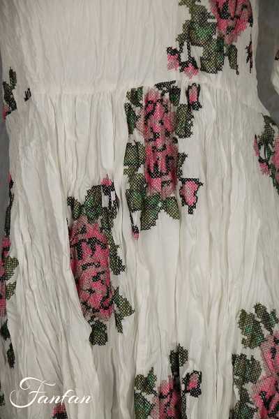 Privatsachen Robe petit point Gebärdelarve Schnee