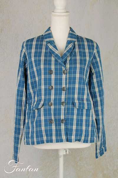 Ewa I Walla Veste Betty 66752 à carreaux