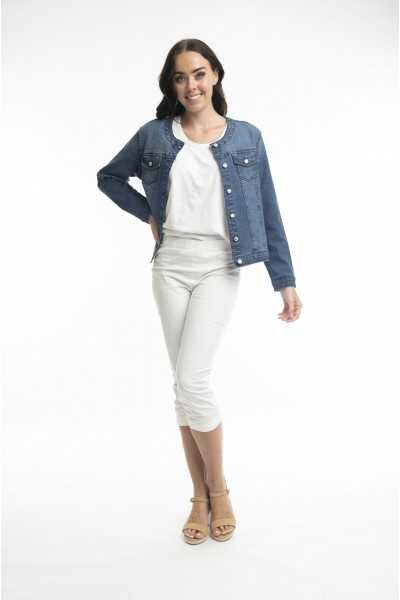 Orientique Naturally Veste Denim Round NL 22882 Dark