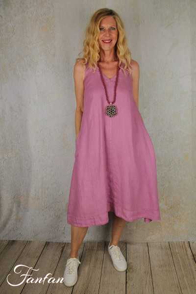 MES SŒURS & MOI Robe chasuble Anoa violette