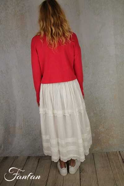 MES SŒURS & MOI Cardigan court Roussette grenade