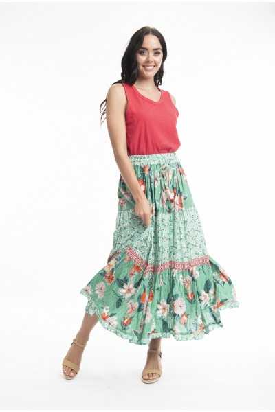 Orientique Naturally Jupe Kaleici Layers 6555 Print