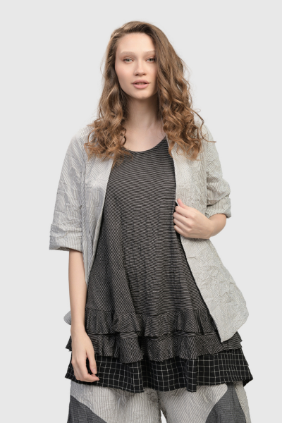 Alembika Veste SJ706 à rayures 3