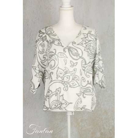Elemente Clemente Blouse Libo Eucalyptus